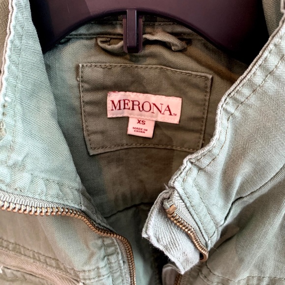 Merona Utility zipper cinch vest (NWOT) - Picture 4 of 4